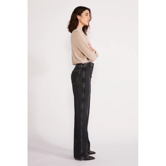 NWT ÉTICA Estila Pintuck Trouser Jean 31 - Picture 2 of 6